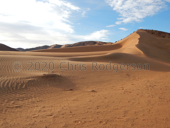 sand dunes in the Klinghardts