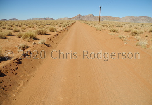 typical Bushmanland gravel road