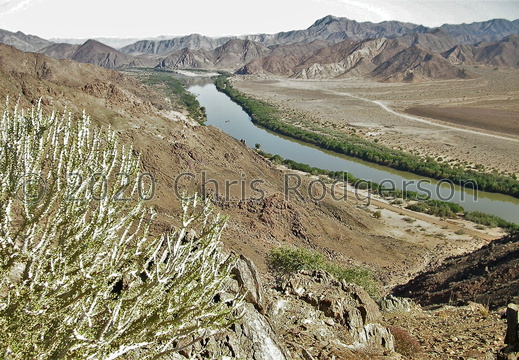 the Orange river from the northern Richtersveld
